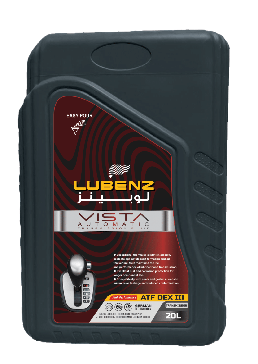 LUBENZ VISTA AUTOMATIC TRANSMISSION FLUID CVT LUBENZ LUBRICANTS AND